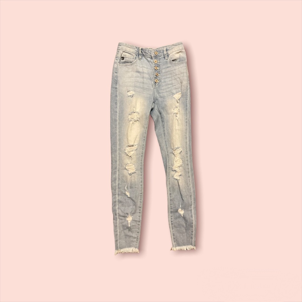 high waisted jeans